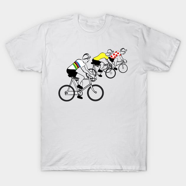 Bike Racers T-Shirt by eVrydayART